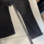 Topshop Moto Jeans Womens 34 Black Cropped Capri Straight Leg Denim Pockets Photo 7