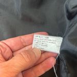 Gallery Woman  Black Trench Coat Size 22/24 Zip Button Belt Photo 7