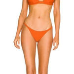 Solid & Striped  The Morgan Bikini Bottom‎ in Pumpkin Photo 0