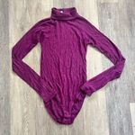 Free People  Waffle Knit Long Sleeve Bodysuit Photo 0