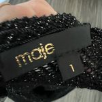 Maje Black Sparkly  Sweater Photo 5