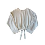 Fabletics Anna Tie-Back Sweatshirt In Dusty Teal Photo 5