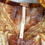 Free People  Kendra Print Strapless Top Sierra‎ combo Women's Size M READ Photo 4