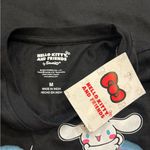Sanrio NWT Hello Kitty & Friends Black Short Sleeve Crewneck T Shirt Tee Medium Photo 3