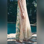 ZARA NWT Women’s Dress XS Maxi Multi Floral Patchwork ZW Collection Photo 5