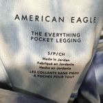 American Eagle  blue tye dye leggings Photo 4