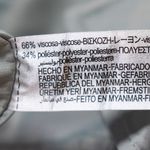 NEW Zara Sateen Satin Snap Button Front Collared Pocket Blouse Shirt Top Blue S Photo 2