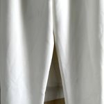 Lovers + Friends  Norrie Jumpsuit Deep V Neck Pleated Pockets Skinny White S Photo 5