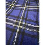 NY AND CO. WOMENS BLUE PLAID PANTS SIZE LARGE Photo 1