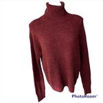 Abound NWT  Thermal Turtleneck Sweater, Red Pomegranate Photo 6