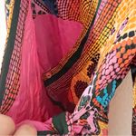 Farm Rio NEW Dotted Patch Scarf Wrap Dress Medium M Photo 9