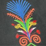 Vava by Joy Han  small Cold Shoulder Floral Embroidered black Blouse bell sleeve Photo 10