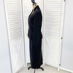 Vintage Althuser 80s Velvet Jacket Skirt‎ Set Eveningwear Black 4 Black Photo 1