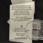 Nicholas Crop Halter Top Size 0 Lace Up Black Geometric Print Chic Party Minimal Photo 9