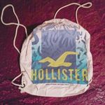Hollister  Muslin Seagull Drawstring Beach Bag Photo 0