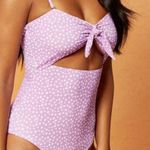 Charlie Holiday  Purple Daisy One Piece Swimsuit 4 Photo 2