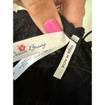 OCEAN BREEZE 90s/Y2K Black Embroidered Beach Cover / Sundress L Size L Photo 5