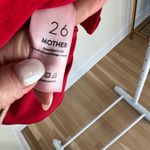 Mother the minx ribbon red mini skirt size 26 Photo 4