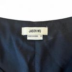 Jason Wu  Front Twist Puff Sleeve Top Black Photo 3