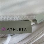 Athleta  Womens LARGE White Ace Tennis Skort Layered Ruffle Hem Athletic Skirt Photo 1