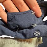 David's Bridal David’s Bridal Dark Navy Blue Sleeveless Bridesmaids Dress Gown size 4 Photo 9