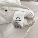 Mother the Mid Rise Dazzler Ankle Jeans, Fairest of Them All White Size 29 Photo 7