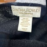 Cynthia Rowley  cashmere poncho scarf black Photo 1