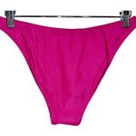 J.Crew NEW Heritage 1989 High-Leg Bikini Bottom BP209 Fuchsia Pink Size Small Photo 3