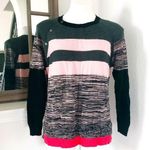 Next Sweater Block Stripes Crew Neck Pullover Size UK 16, US 12 Photo 0