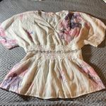 Rose & Grey Sheer Lace Low V Photo 1