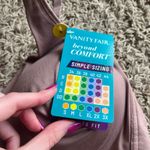 Vanity Fair NWT! Wireless Bra Soft Smoothing Chocolate Brown Size Medium Photo 5