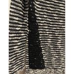 Anthropologie MOTH Staccato Tweed Lace Tunic Black White Sweater Photo 2