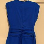 Inc international  Concepts Cobalt Blue Double Breasted Military Jumpsuit Size 2P Photo 4