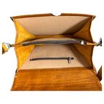 Charm Negar Leather Hand Tooled Persian Arabic Iran Artwork Crossbody NEW Brown Photo 1