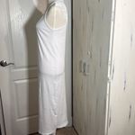 ZARA  White Ribbed Tank Top Dress Photo 1