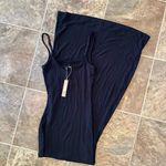 SKIMS Soft Lounge Long Slip Dress Onyx Size Small Photo 7