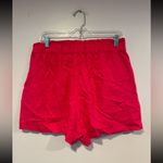 Loft Pink  linen‎ shorts Photo 3