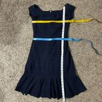 Rebecca Taylor  Navy Blue Dress Size 6 Photo 8