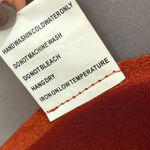 Solitaire  Anthropologie Long Wrap Jacket Coat Rust Orange size Medium with belt Photo 2