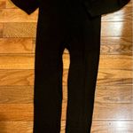 PINK DOT NWT BLACK Ribbed Seamless playsuit/catsuit zip up front long sleeves L Size L Photo 6