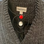 Danny & Nicole Dawn Joye Gray Short Sleeve Blazer Photo 3