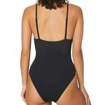 ANDIE  Baia One Piece Black Swimwear Bathing Suit Adjustable Size L New Photo 2