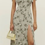 Reformation  Twilight Floral Midi Dress in Verde size 2 $278 Tell Me Lies Photo 0