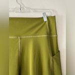 Fabletics Buttery Soft 7/8 Leggings Pureluxe Solid Army Green With Pockets Photo 1