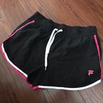 FILA Women’s  black pink white running shorts Photo 0