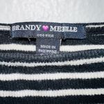 Brandy Melville  Black White Abigail Striped Tank Dress Photo 4