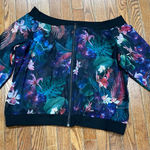 Fashion to figure  Multicolor Floral Jacket Photo 0