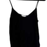 Equipment Top Womens Small Layla Tank Cami Black Silk V Neck Adjustable Straps Photo 0