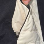 Ralph Lauren L-RL Active Womens Quilted Front Zip Up Jacket Black Cream Medium Photo 4