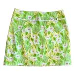 Lilly Pulitzer Vintage Socialite Butterfly Mini Skirt sz 8 Feminine Daisy Floral Photo 0